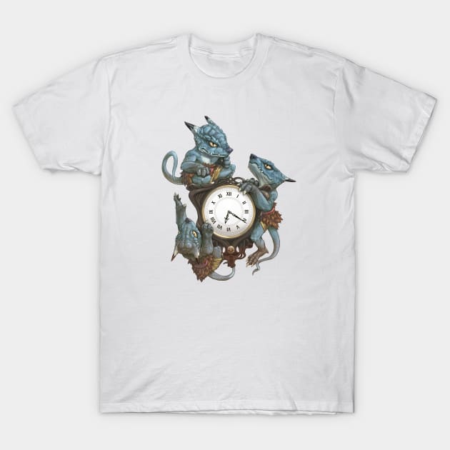 Kobolds Through TIme T-Shirt by paintedmonk